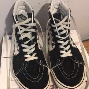 Vans Checkered High Tops